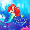 The Little Mermaid Disney paint by numbers