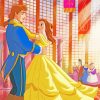 Belle Dances With The Prince paint by numbers