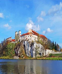 Benedictine Abbey In Tyniec paint by numbers