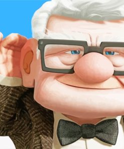 Up Movie Disney paint by number