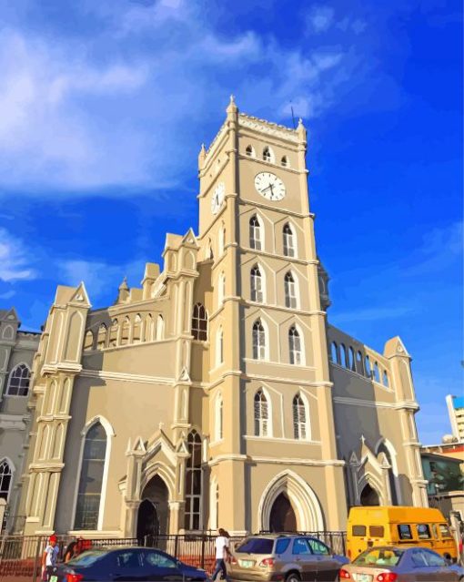 Cathedral Church Of Christ Mari Lagos paint by numbers