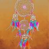 Colorful Dream Catcher paint by numbers