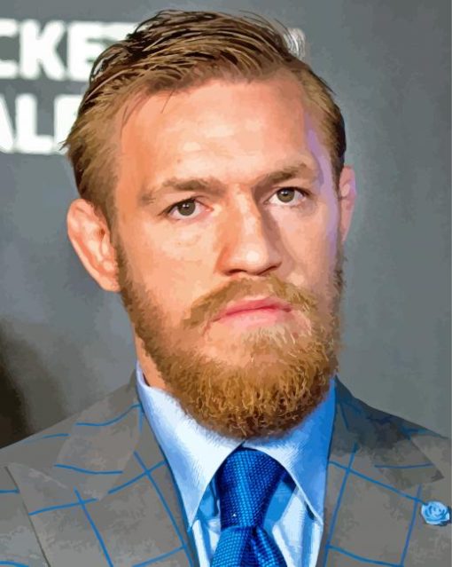 Conor Mcgregor paint by numbers