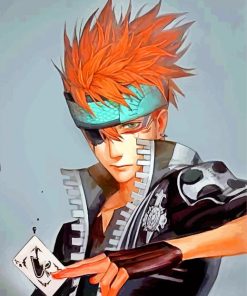 Lavi D Gray Man Anime paint by numbers