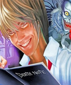 Death Note Japanese Anime paint by numbers