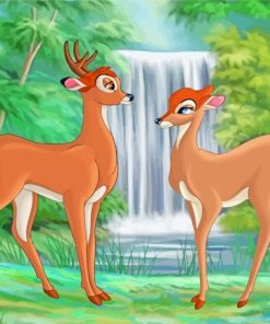 Disney Bambi Deer paint by numbers