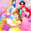 Disney Princesses paint by numbers