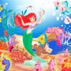 Disney The Little Mermaid paint by numbers