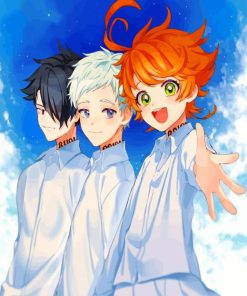 The Promised Neverland Anime paint by numbers