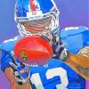 FNL Football Player paint by numbers
