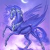 Aesthetic Purple Unicorn paint by numrsbe