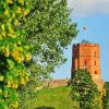 Gediminas Castle Tower paint by numbers