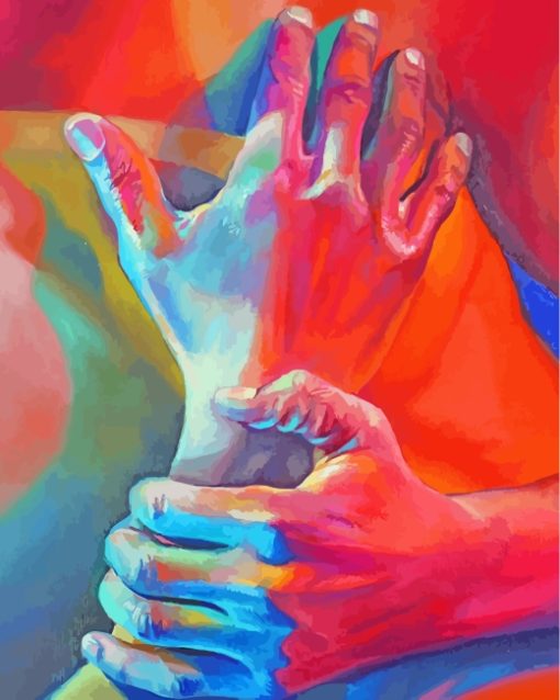 Hand In Mine Art paint by numbers