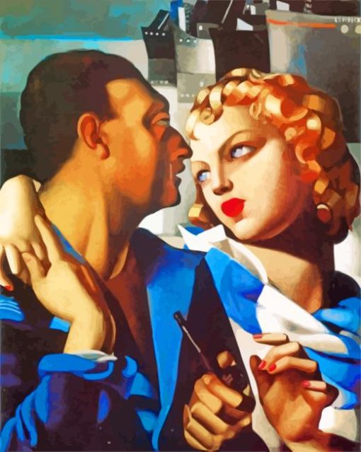 Idyll By Lempicka paint by numbers