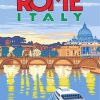 Italy Rome City paint by numbers