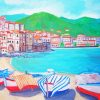 Aesthetic Italy Sicily Art paint by numbers