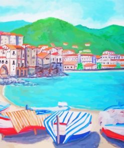 Aesthetic Italy Sicily Art paint by numbers