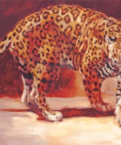 Jaguar Wild Animal paint by numbers