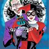 Joker And Harley Quinn Love paint by numbers