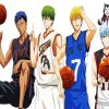 Kurokos Basketball Team paint by numbers