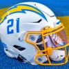 La Chargers Helmet paint by numbers