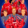 Liverpool Club Illustration paint by numbers