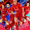 LFC Players paint by numbers