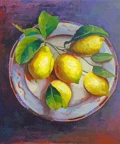 Lemons Still Life paint by numbers