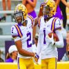 LSU Tigers American Football paint by numbers