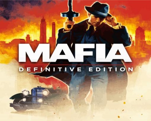 Mafia Definitive Edition Poster paint by numbers