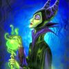 Maleficent Disney paint by numbers