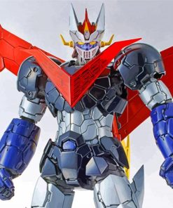 Mazinger Anime paint by numbers