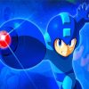 The Super Hero Mega Man paint by numbers