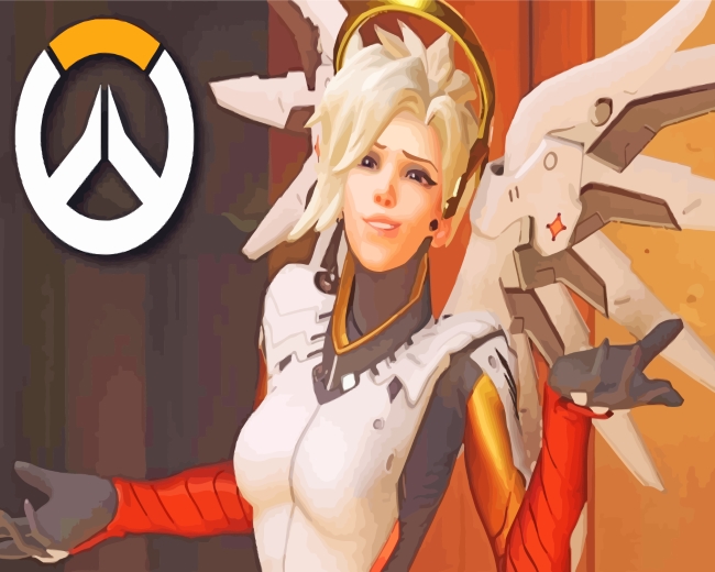 Angel Mercy Game paint by numbers
