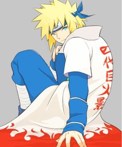 Minato Namikaze Anime paint by numbers