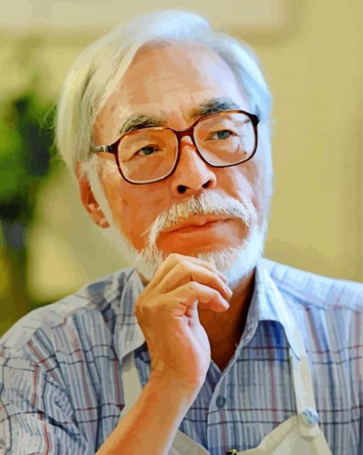 Miyazaki Hayao paint by numbers
