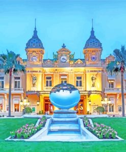 Monte Carlo Monaco paint by numbers