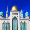 Cathedral Mosque In Moscow paint bynumbers