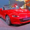 Red Mazda Mx5 Car painnt by numbers