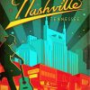 Nashville Music City paint by numbers