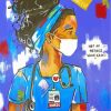 Nurse Girl Art paint by numbers