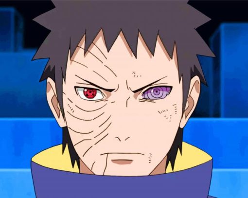 Obito Uchiha paint by numbers