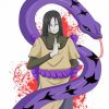 Orochimaru And Snake paint by numbers