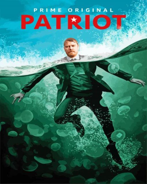 Patriot Poster paint by numbers