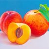 Peach Fresh Fruit paint by numbers