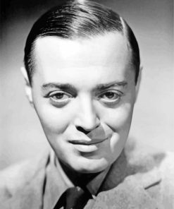 Black And White Peter Lorre paint by numbers