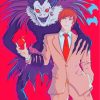 Ryuk And Light Yagami Illustration paint by numbers