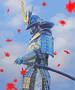 Samurai Art paint by numbers