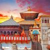 Shri Pashupatinath Temple paint by numbers