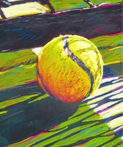 Tennis Ball Sport paint by numbers